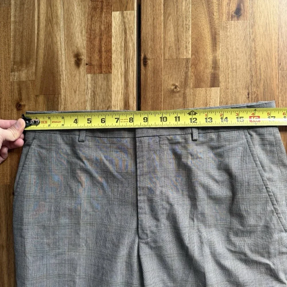 Banana Republic Dress Pants Mens 33X30 Brown 100% Cotton Modern Fit Office Event